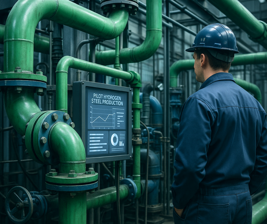 Impianto industria riduzione CO2