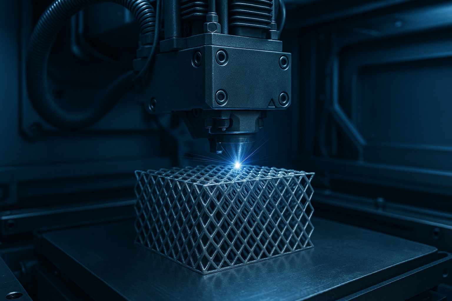 Stampante 3D in azione