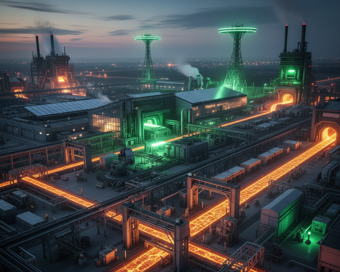 Featured image for “Acciaio a zero emissioni: la svolta verde nella produzione siderurgica”