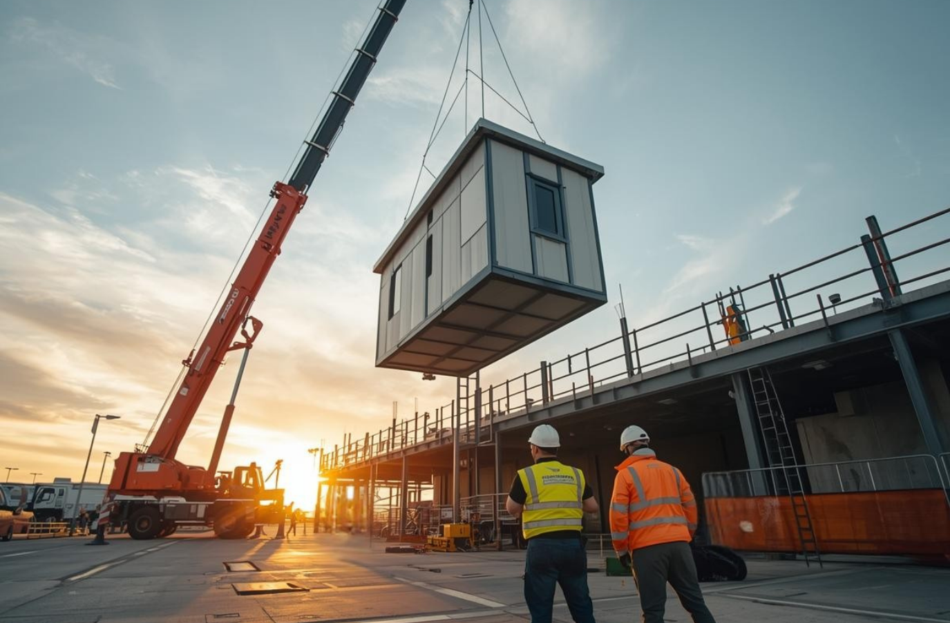 Featured image for “Produzione di moduli prefabbricati per un assemblaggio rapido ed efficiente in cantiere”