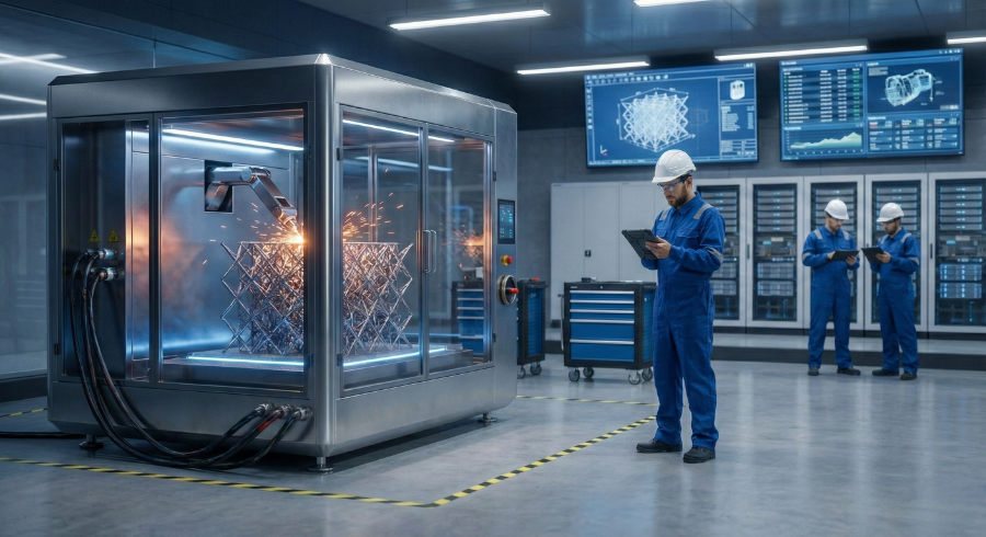 Featured image for “Manifattura additiva e decentralizzazione della supply chain: analisi costi-benefici e roadmap per la riduzione della carbon footprint”