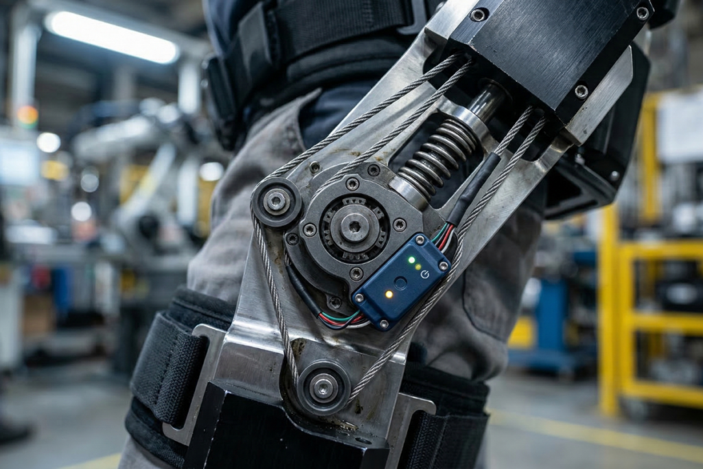 Esoscheletri industriali attivi: integrazione meccatronica e sicurezza