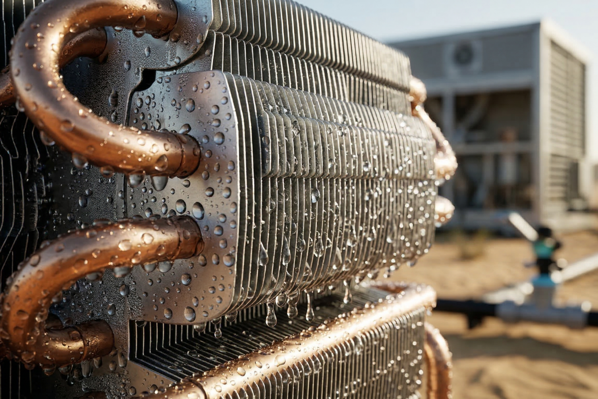 Featured image for “Generatori atmosferici d’acqua (AWG): termodinamica applicata per l’irrigazione di precisione in aree a stress idrico”