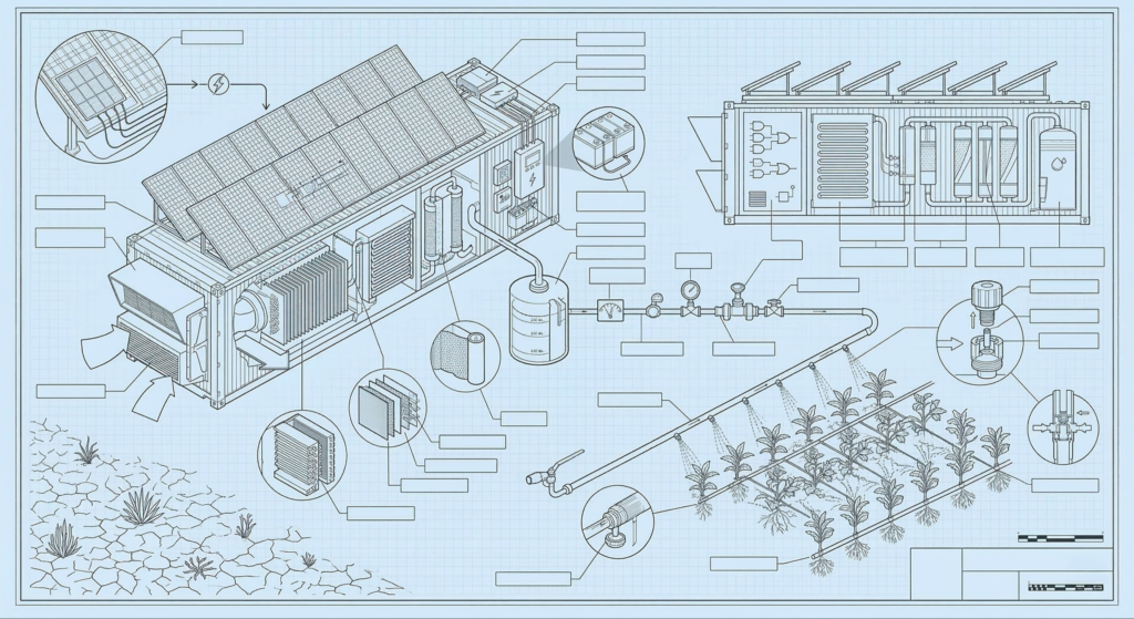 Generatori atmosferici d'acqua AWG