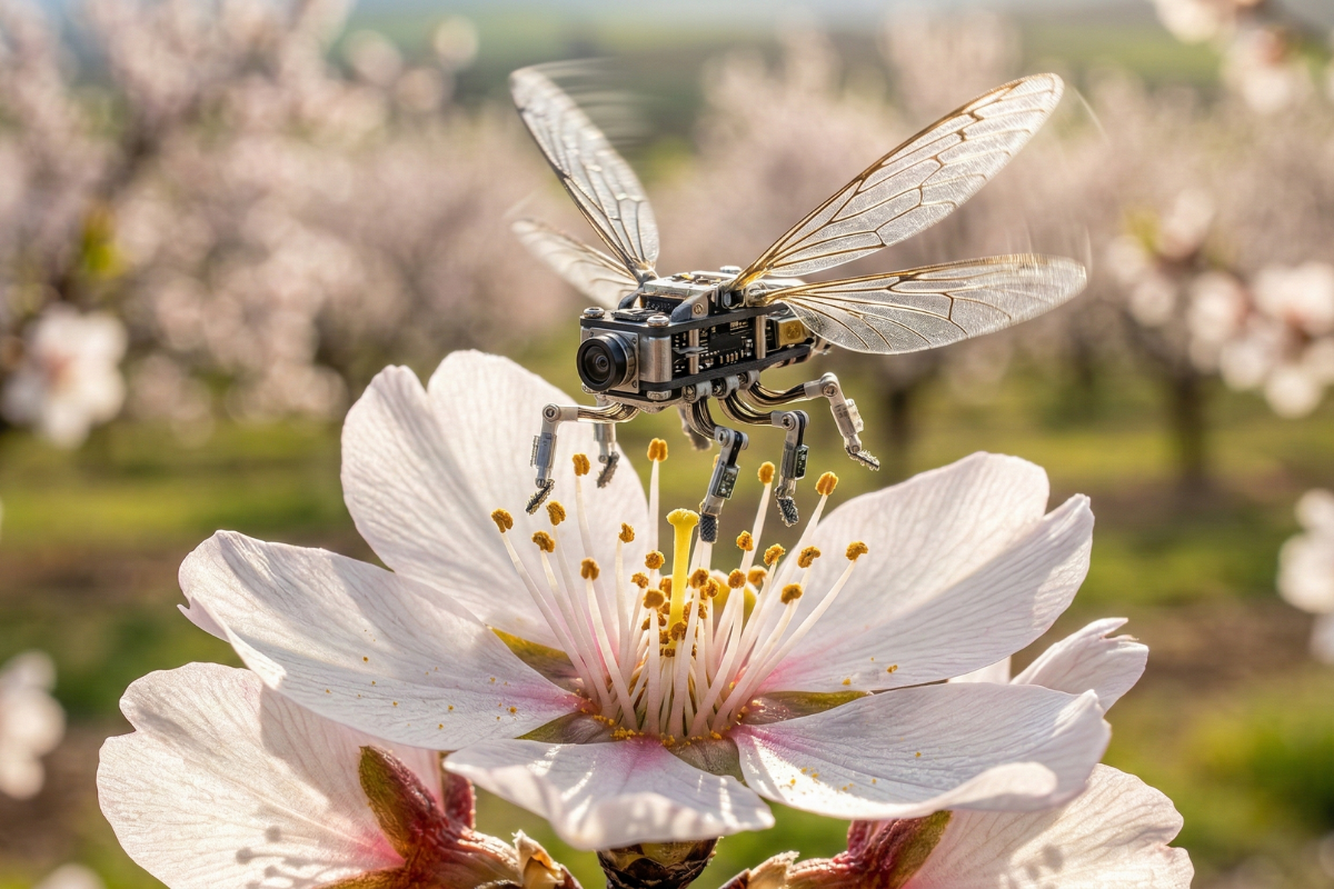 Featured image for “Swarm robotics e impollinazione artificiale: algoritmi di coordinamento per flotte di micro-droni in ambienti open-field”